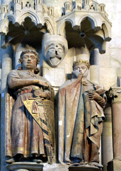 Naumburg, Dom, Stifterfiguren Ekkehard und Uta