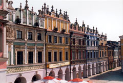 Polen, Ukraine, Slowakei, hier Altstadt von Samosc; Reisebericht von Manfred Maronde