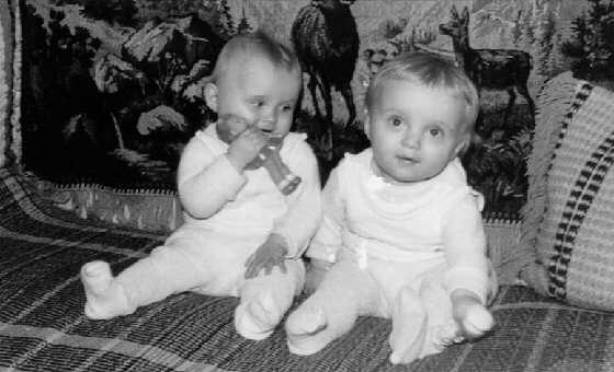 Zwillinge Dorothea und Manfred Maronde Zwillinge Dorothea und Manfred Maronde